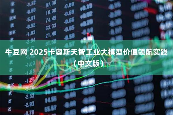 牛豆网 2025卡奥斯天智工业大模型价值领航实践（中文版）